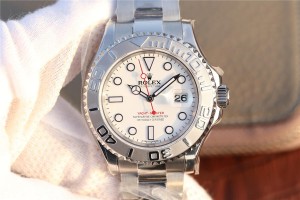 High End Replica Swiss Rolex Yacht-Master 40 Automatic White Dial Men's Watch 116622