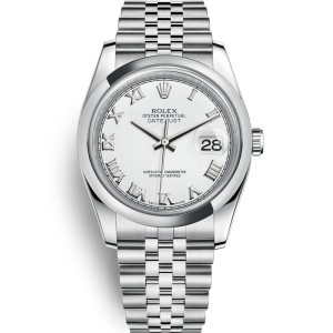 HIgh End Replica Swiss Rolex Datejust Automatic White Dial Men's Watch 116200 36mm