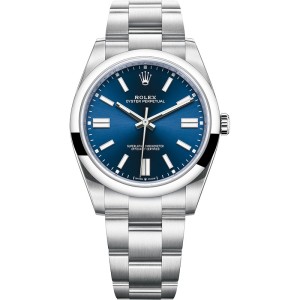  Replica Swiss Rolex Oyster Perpetual 41 Tiffany Blue Dial Men's Watch 124300 High End