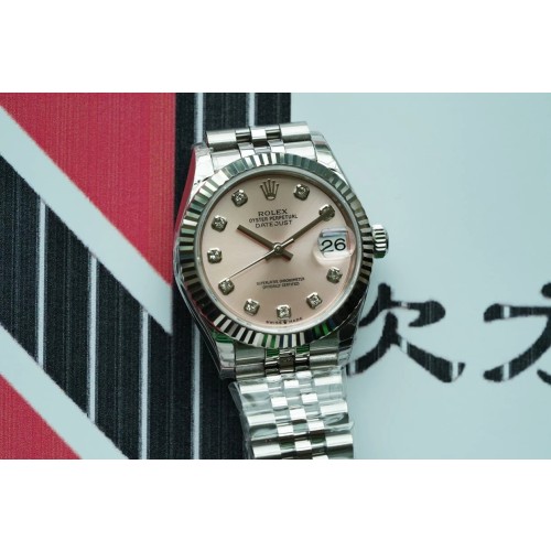  Replica Swiss Rolex Datejust 31 Automatic Pink Dial Ladies Watch 278274-0032
