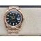  Replica  Swiss Rolex Day-Date Black Dial Everose Gold Automatic Men's Watch 228239 40mm (High End)